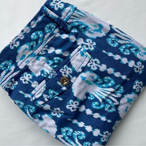 Lilly Pulitzer Pants - Lilly Pulitzer Cocoanut Walk Crop Pants Size 2